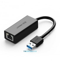 USB 3.0 A To Gigabit Ethernet Adapter Black - 20256